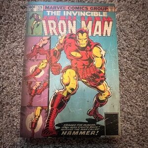 Iron Man Comic Book Home Decor